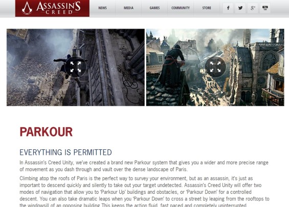 assassins creed website