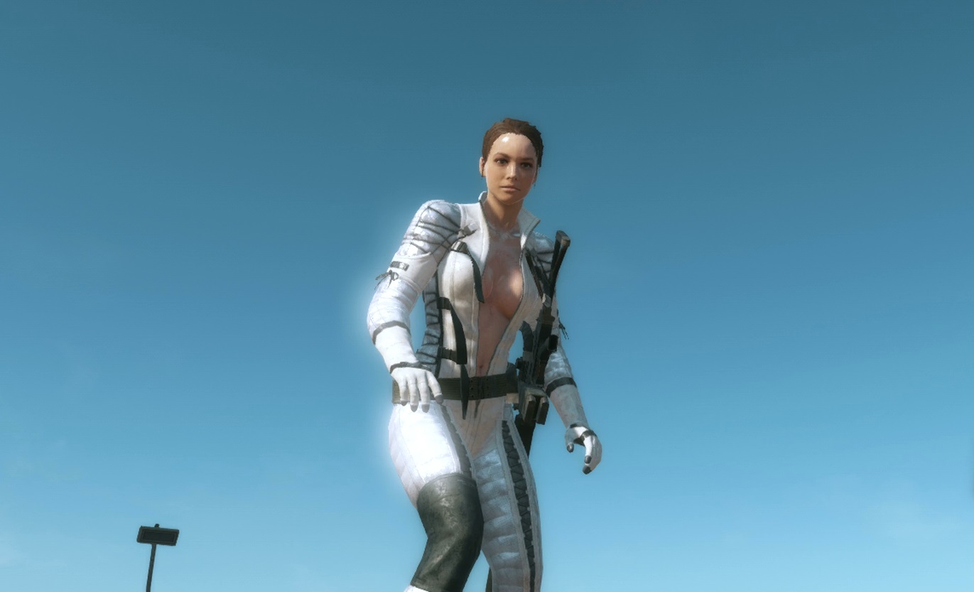 Metal Gear Solid V The Phantom Pain Female DLC Outfits In Action -  