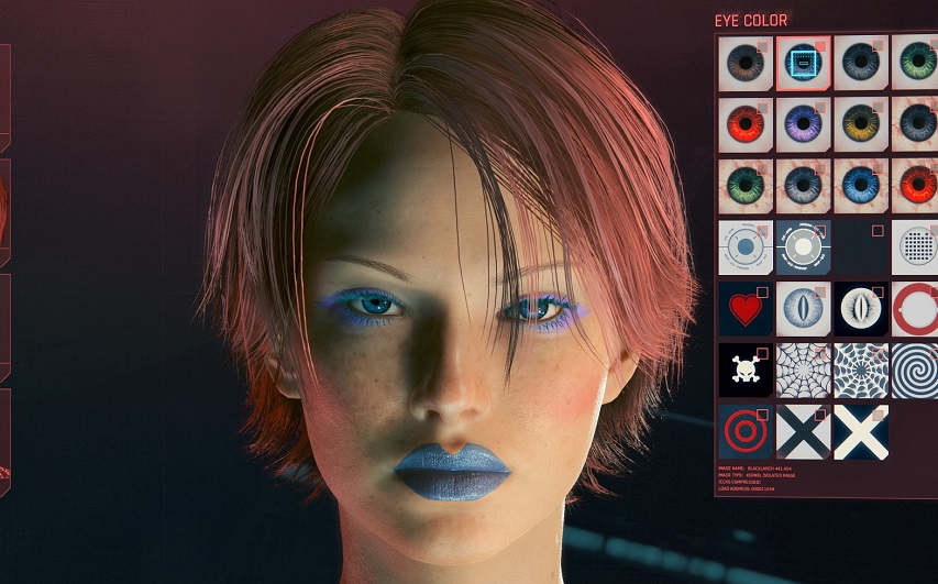 10. Cyberpunk 2077 Blue Hair Female Character Creation - wide 10