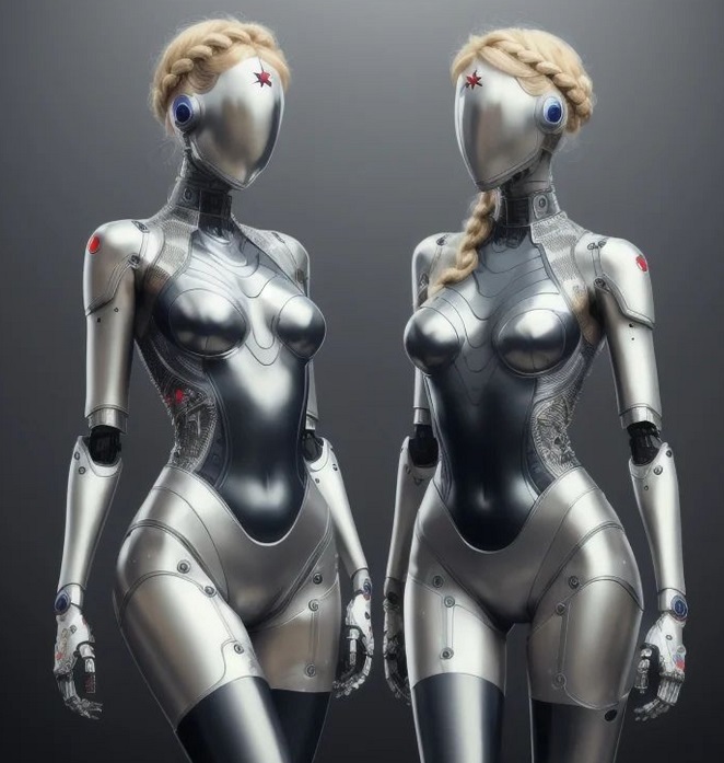 Foi lançado o primeiro mod de nudez para as Robot Twins em Atomic